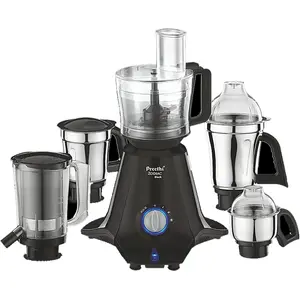 Preethi Zodiac Black 750 W 5 Jar Mixer (PREZODIACBLACK)