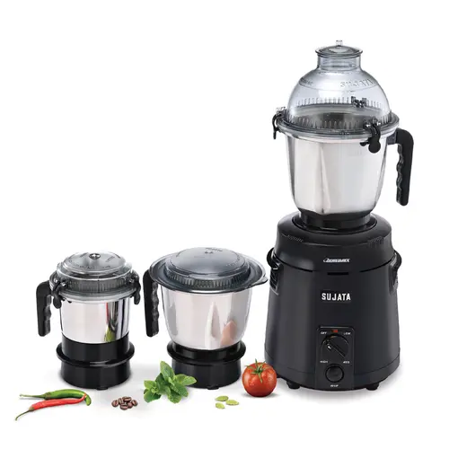 Sujatha Dynamix 900 W 3 Jar Mixer Black (SUJDYNAMIXBLK)