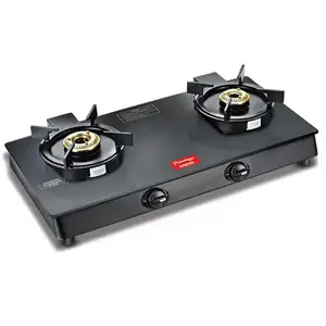 Prestige Svachh Neo 2 Burner Glass Top Gas Stove(PRG40382)