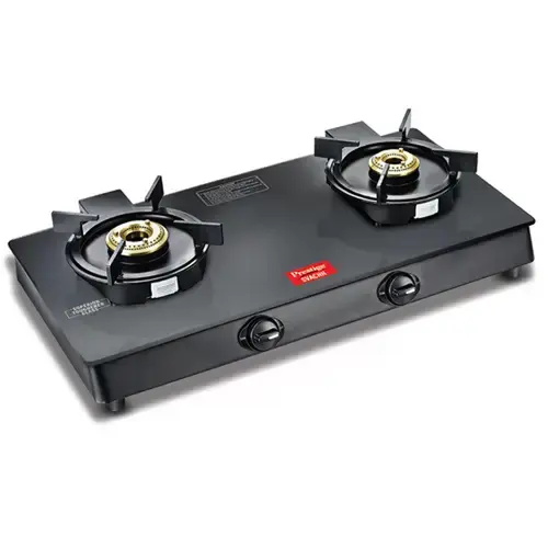 Prestige Svachh Neo 2 Burner Glass Top Gas Stove(PRG40382)