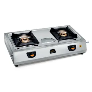 V-Guard Splendid 2B 2 Burner Stainless Steel Gas Stove(VGUSPLENDID2B)