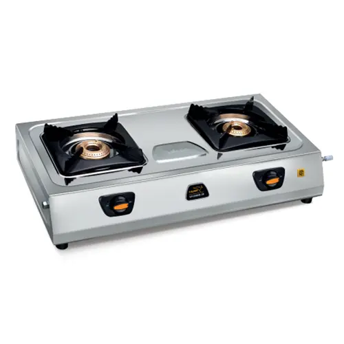 V-Guard Splendid 2B 2 Burner Stainless Steel Gas Stove(VGUSPLENDID2B)