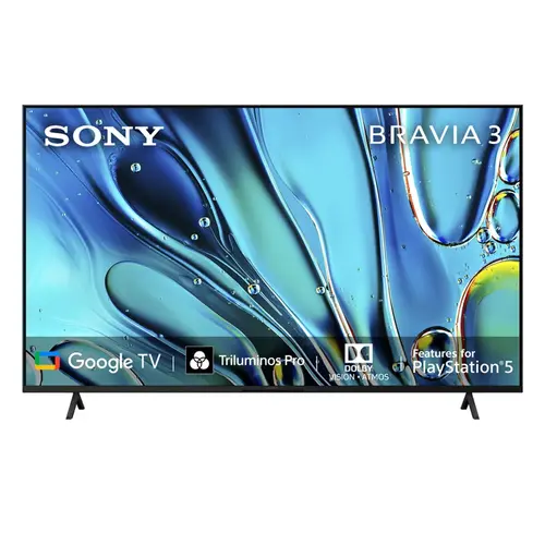 Sony Bravia 3 Series  75 Inches (189 cm) 4K Ultra HD Smart LED Google TV (SONK75S30)