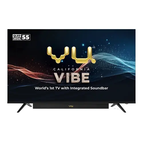 Vu 50 Inches (126 cm) 4K QLED Vibe Google TV (VUU50VIBE)